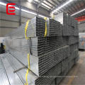 Galvanized steel pipe hollow square pipe/hollow section galvanized square steel pipe on stock